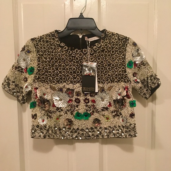 Zara limited edition bejewelled top new with tags - Picture 8 of 8